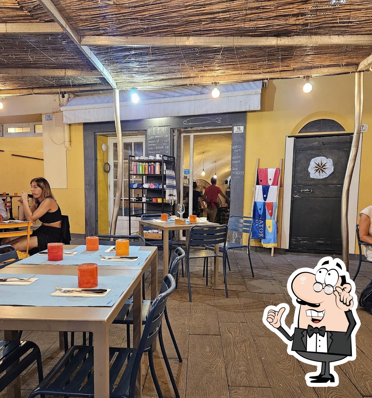 Посмотрите на внутренний интерьер "Ristorante I Sognatori Imperia".