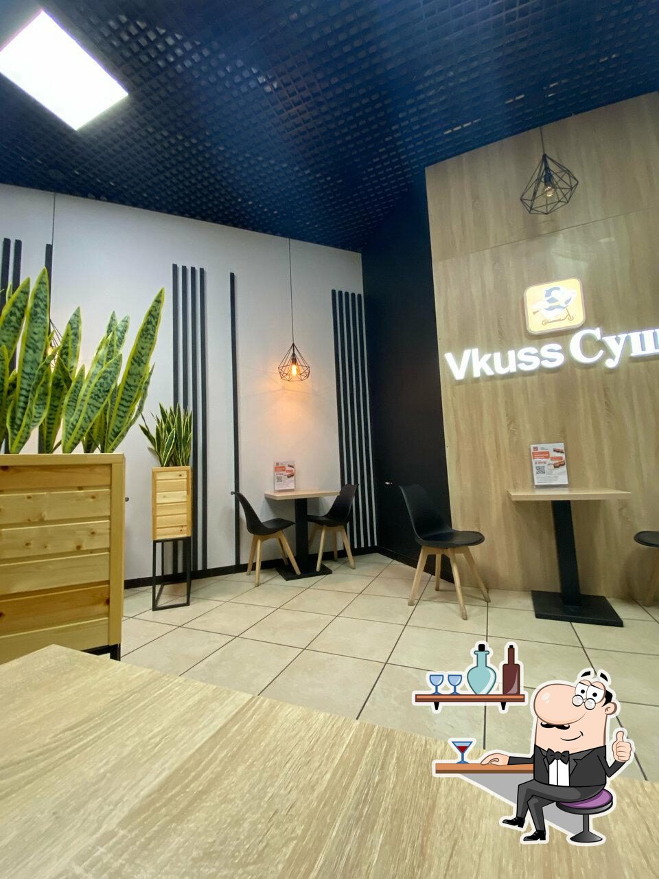Забронируйте столик в "Vkuss Суши".