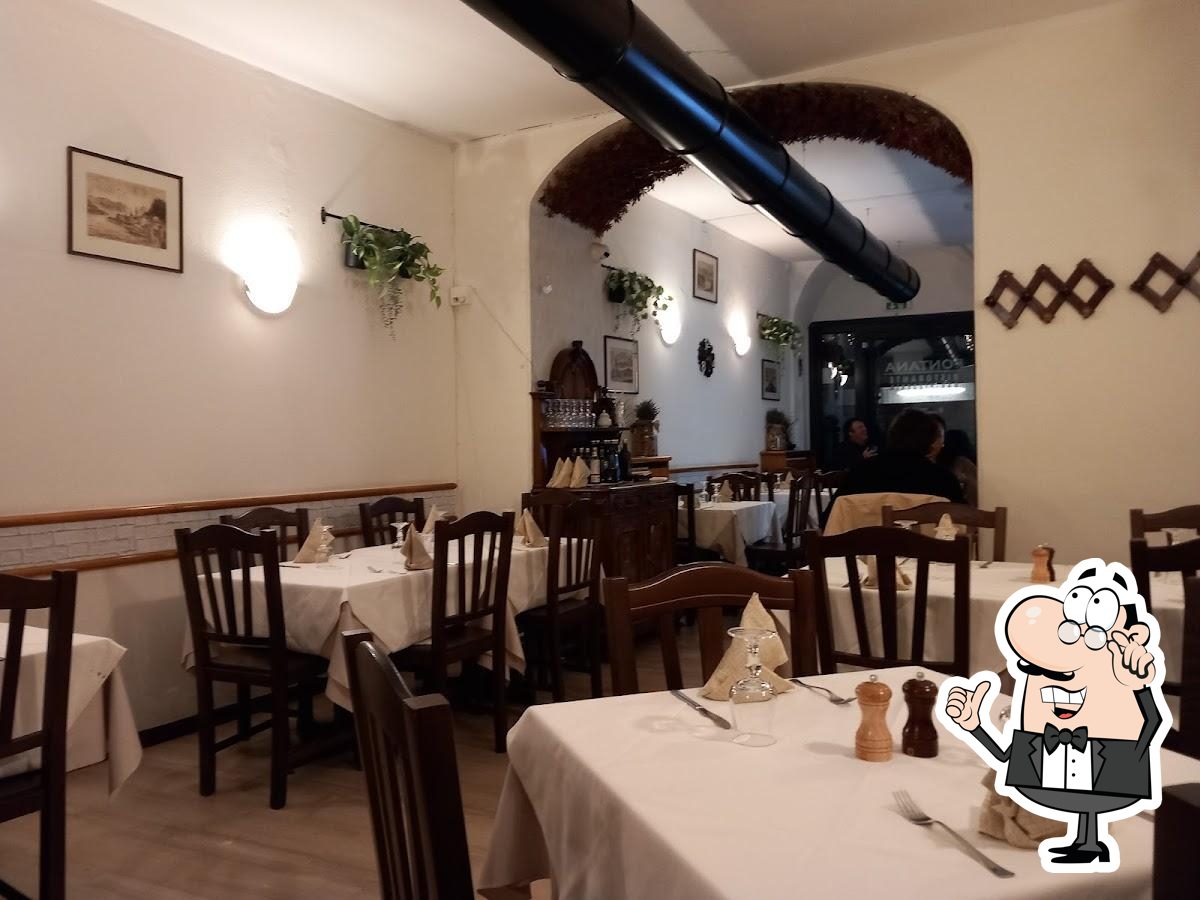 Интерьер "Fontana Ristorante Pizzeria".