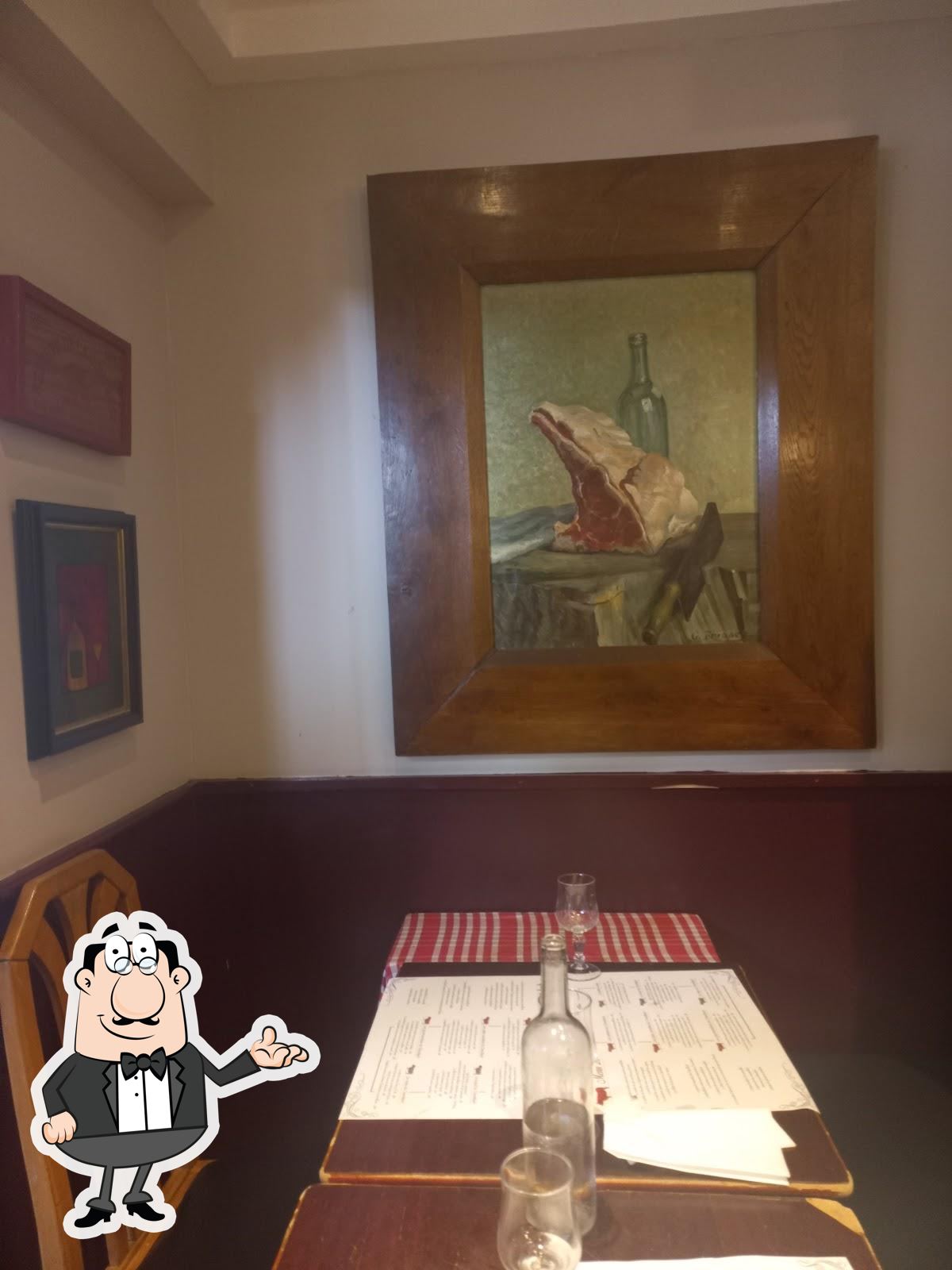 Интерьер "Restaurant Le Chevillard".