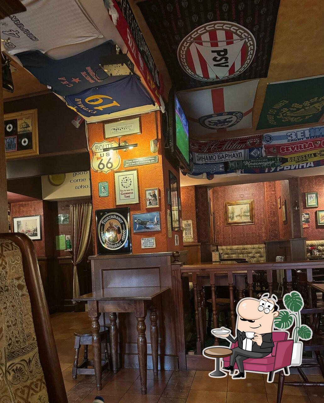 Интерьер "The Templet Bar".