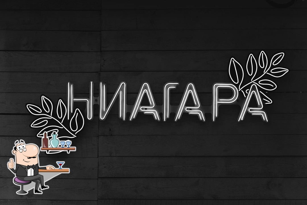 Посмотрите на внутренний интерьер "Ниагара".