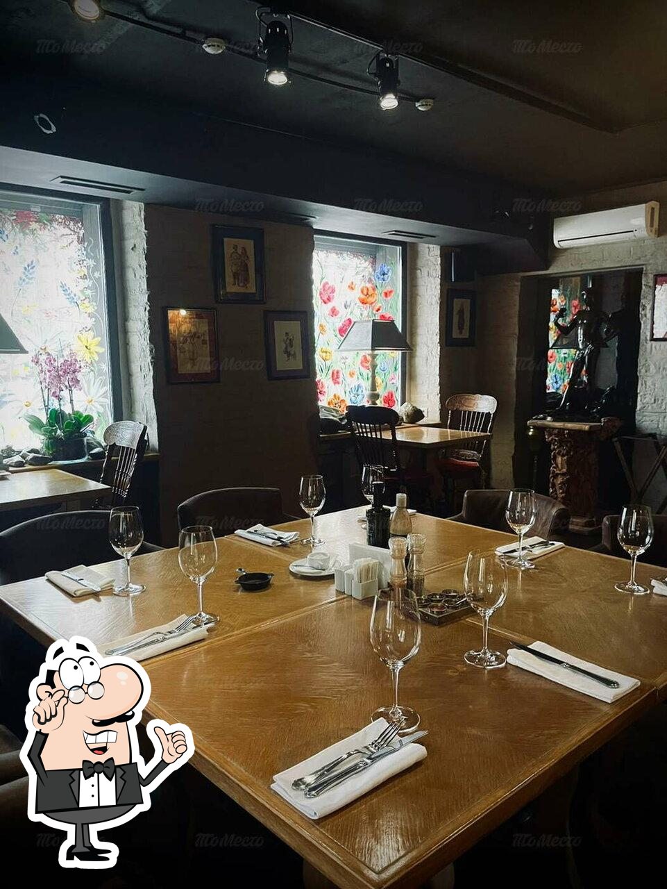 Посмотрите на внутренний интерьер "Мясо".