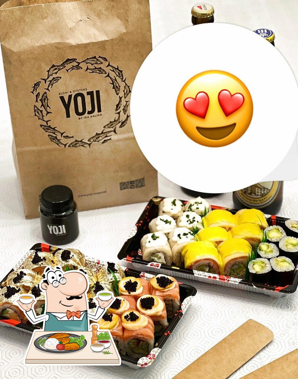 Блюда в "Yoji"