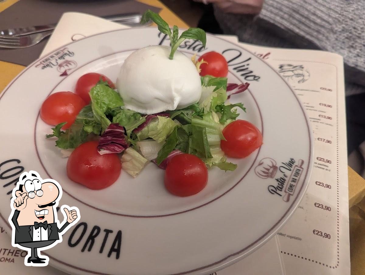 come na vorta pasta e vino osteria trastevere foto