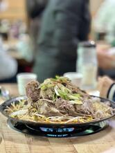 옛날솥뚜껑감자탕