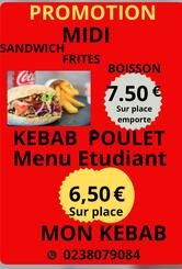 Mon kebab MONTARGIS 45200