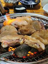 윤스꼬 맥반석숯불문어와닭갈비
