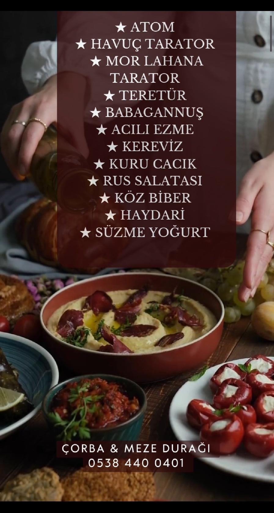 ÇORBA & MEZE DURAĞI