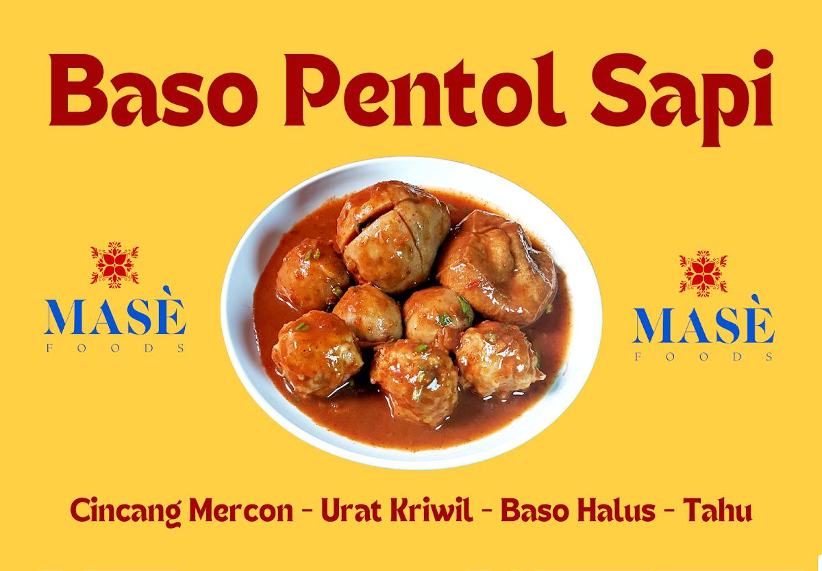 baso pentol sapi Mase