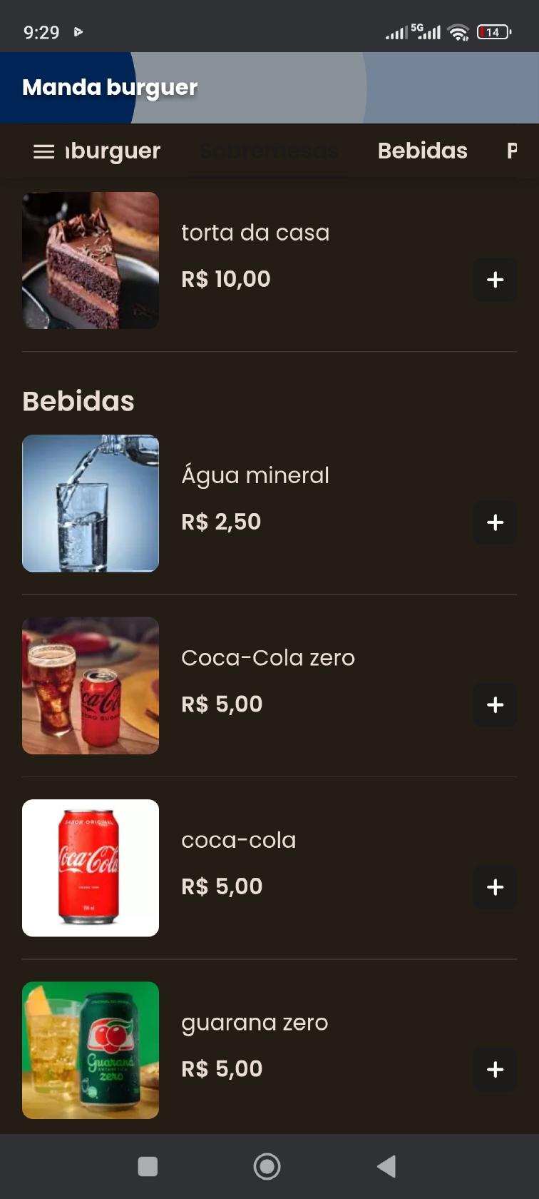 Hamburgueria e açaiteria manda Burger
