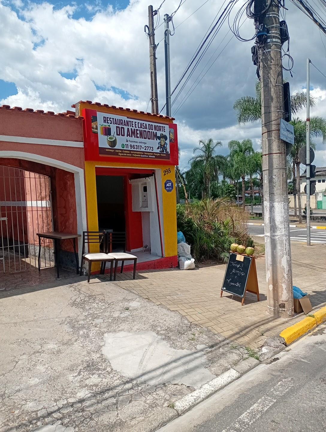 Restaurante e casa do norte do Amendoim