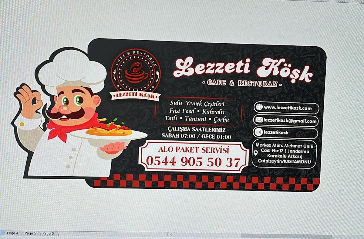 LEZZETİ KÖŞK CAFE RESTAURANT