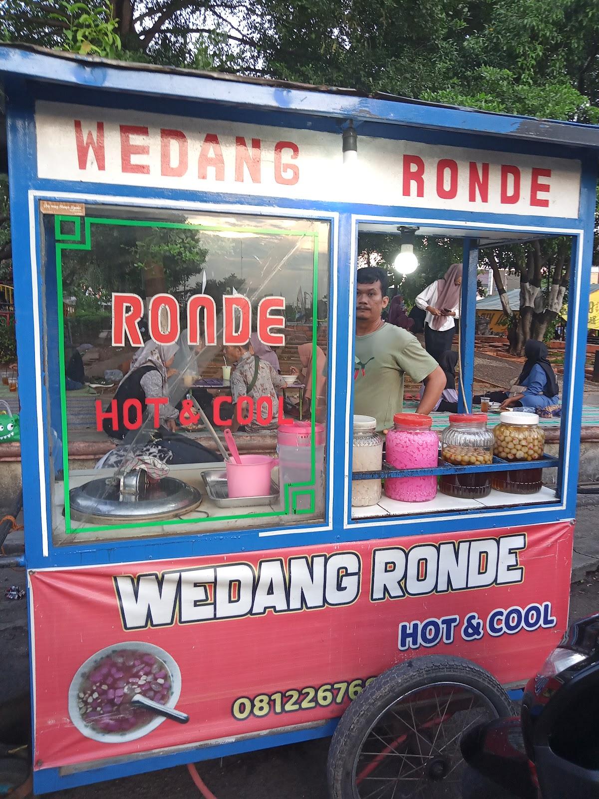 Wedang ronde pak Syaiful