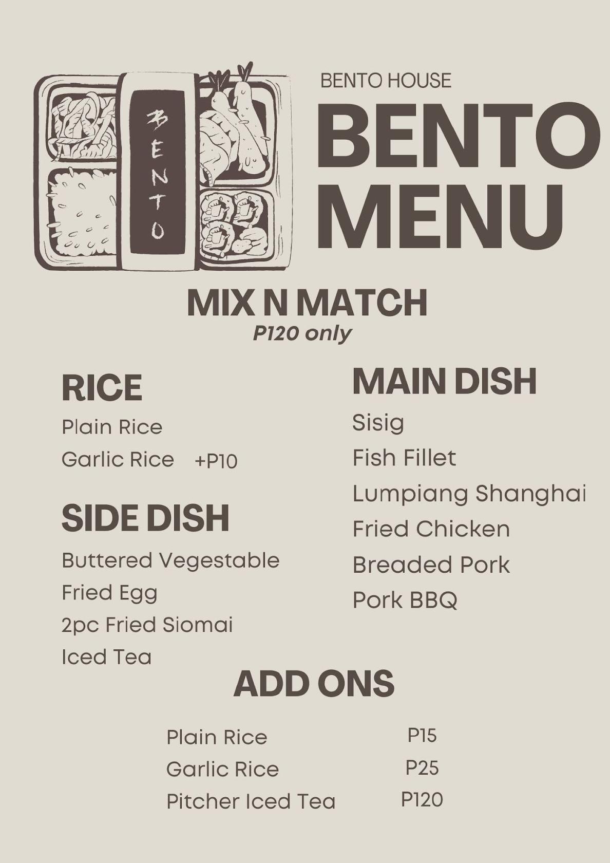 Bento House Cafe