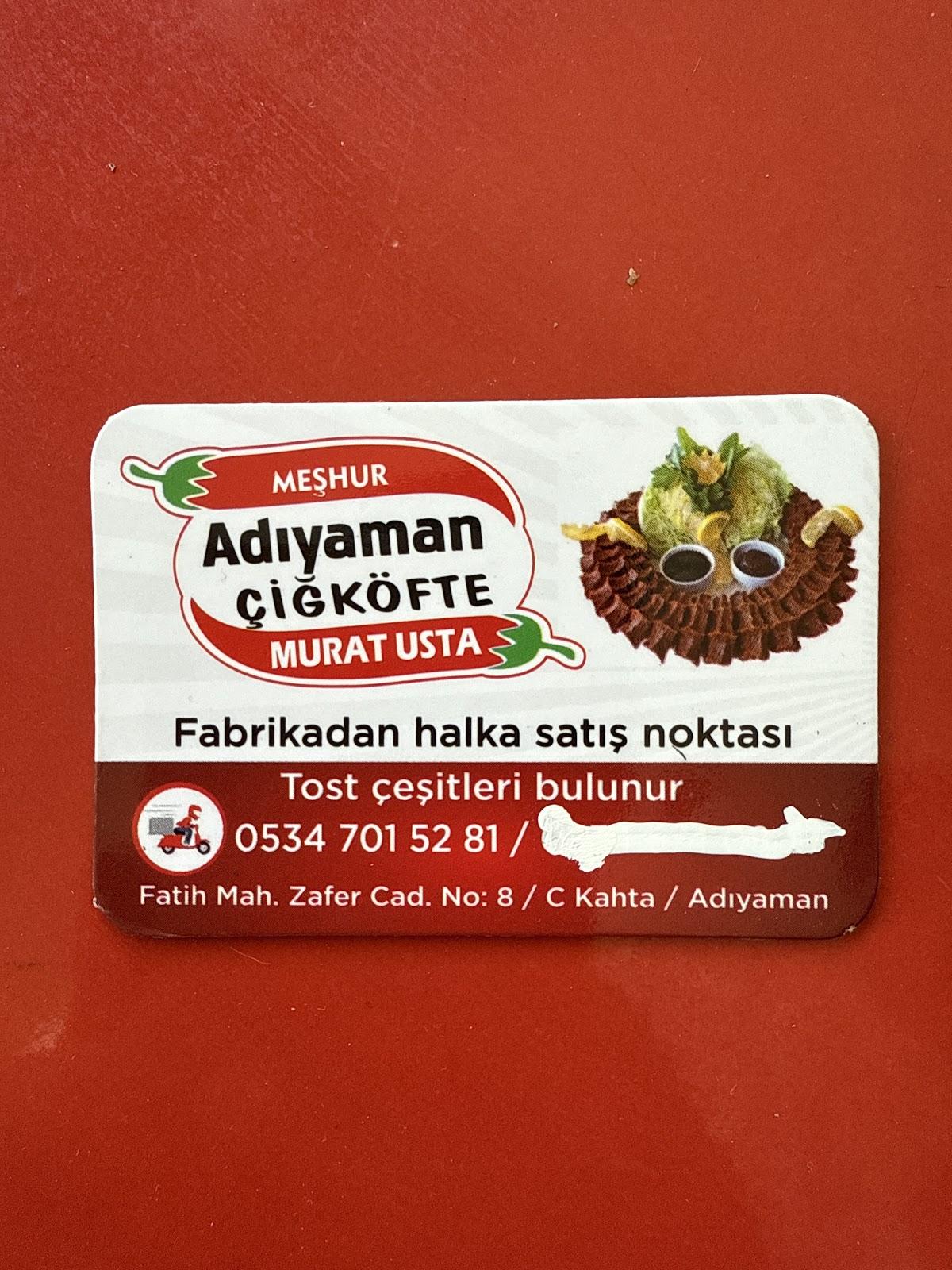 Adıyaman çiğköfte