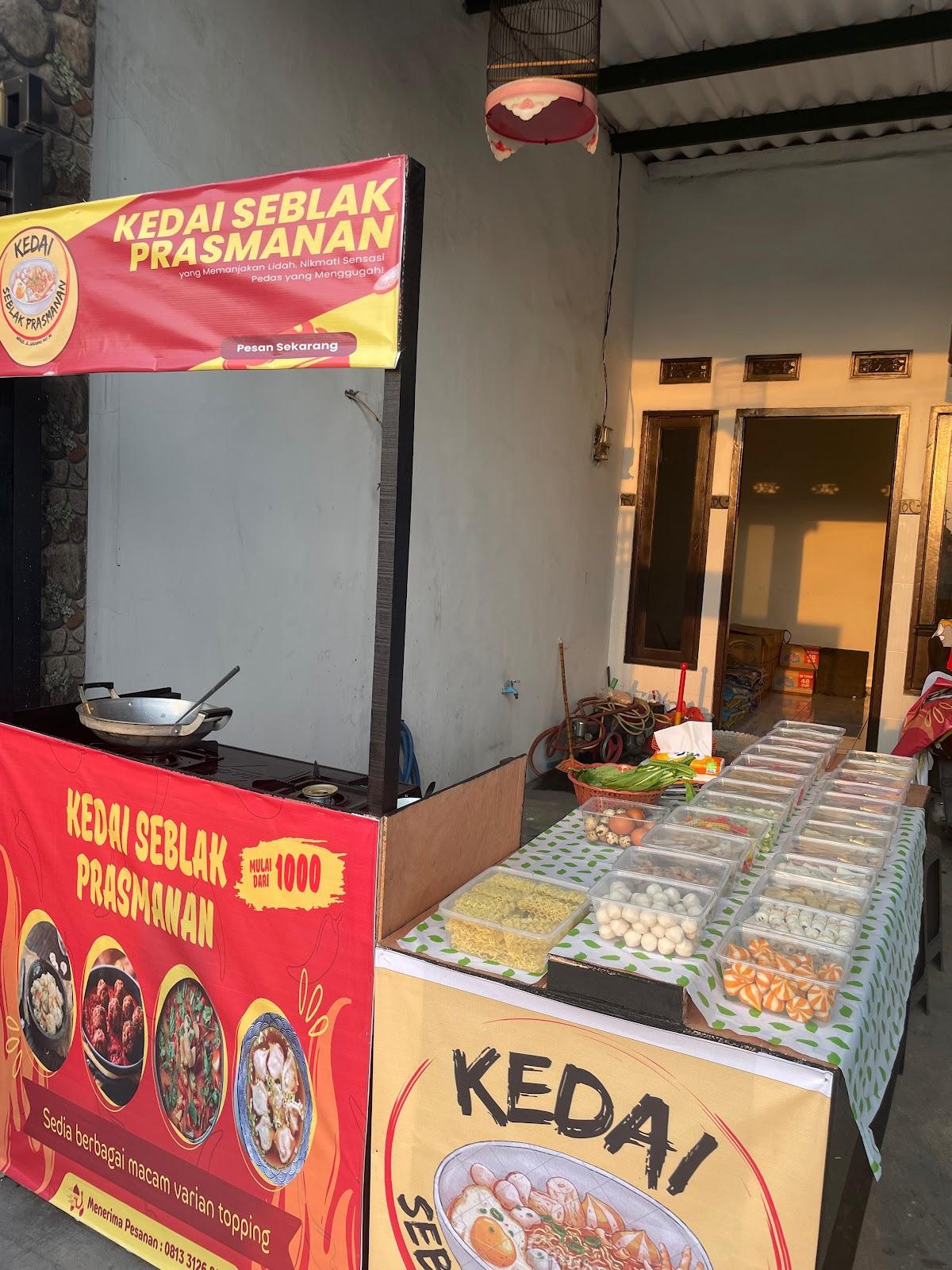 Kedai seblak prasmanan
