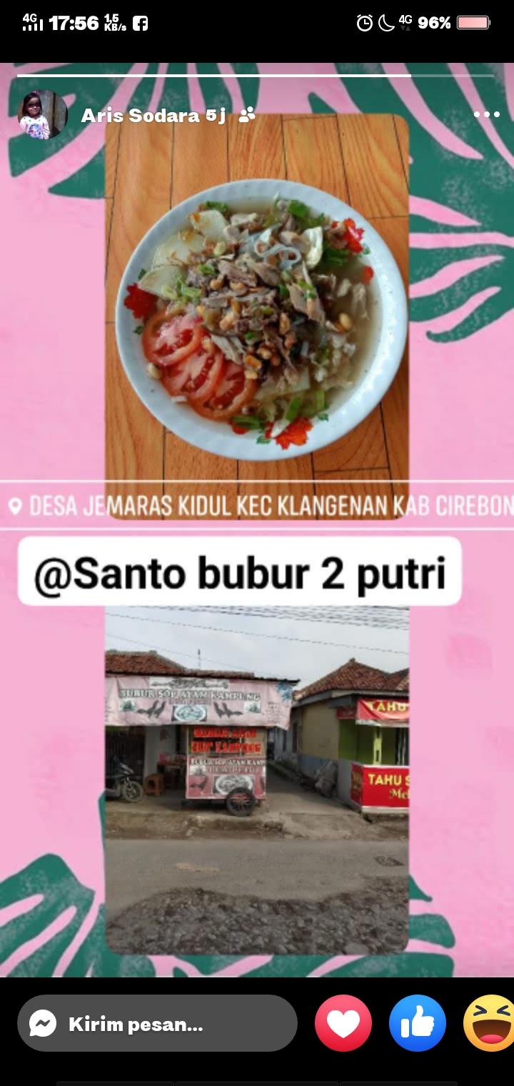 Bubur Sop Ayam Kampung Dua Putri