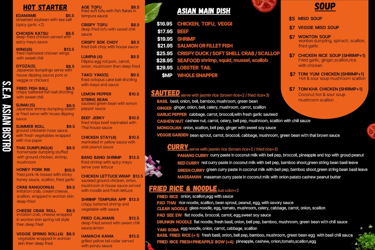 S.E.A. Asian Bistro TH