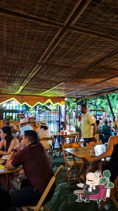 O interior do Companhia do Forte