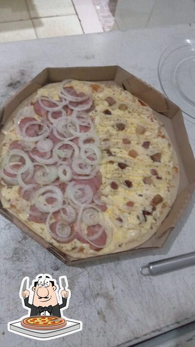 No Pizzaria Alves, você pode degustar pizza