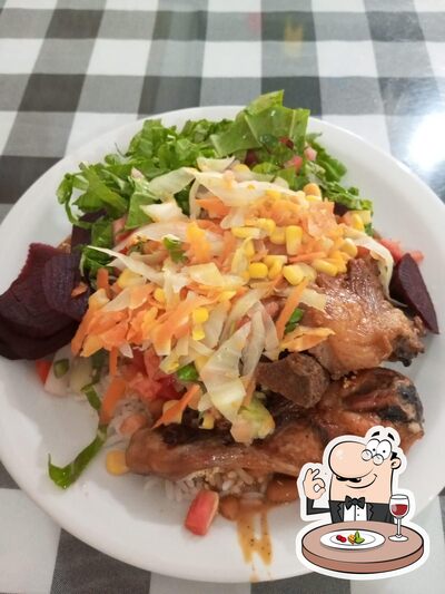 Comida em Restaurante e Pizzaria Mama Mia