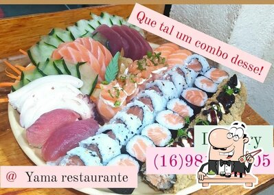 No Yamarestaurante, você pode conseguir sushi