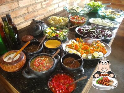 Comida em Restaurante Rancho Paiol