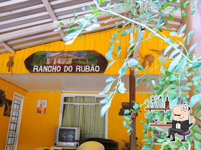 O interior do Rancho do Rubão