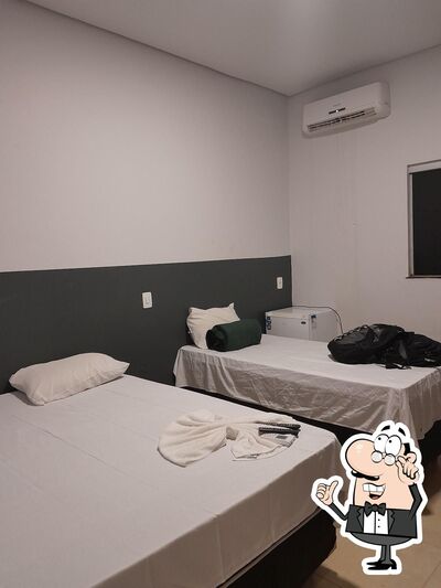 O interior do Hotel e Restaurante SAT