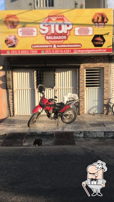 Descubra a parte externa do STOP SALGADOS