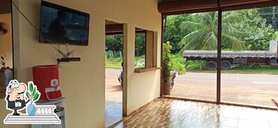 a área exterior é uma característica importante do Restaurante Tamara