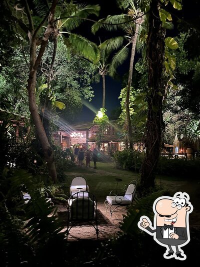 O interior do OCA by Toca Restaurant Toca da Coruja