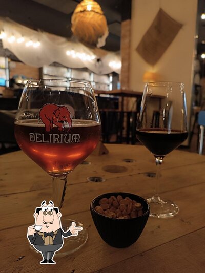 Vous pouvez profiter d' un verre de la carte