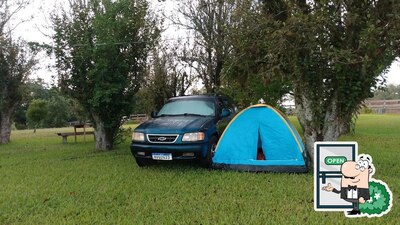 O exterior do Sitio Santa Barbára