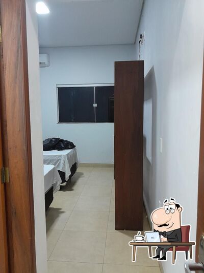 O interior do Hotel e Restaurante SAT