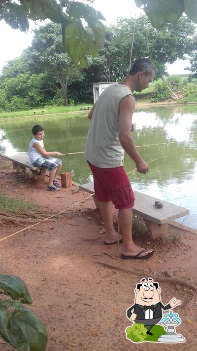 a área exterior é uma característica importante do Pesqueiro Poit