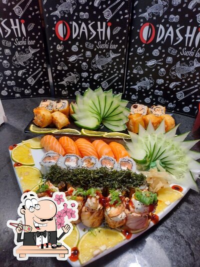 Sushi é um popular item de comida originário do Japão