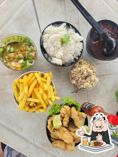 Platos en Quiosque do Zé