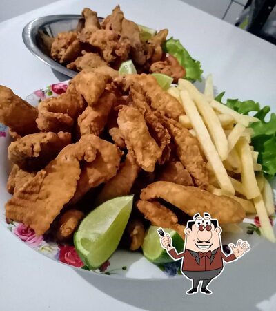 Platos en Hotel e Restaurante Por Do Sol