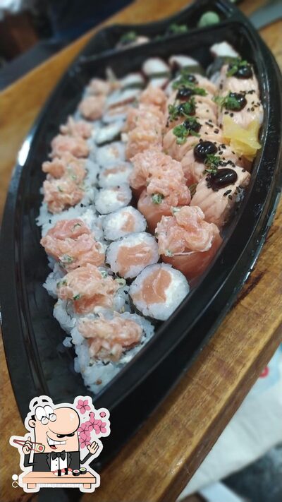 No Yamarestaurante, você pode conseguir sushi