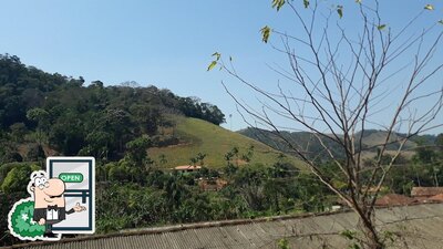 Veja o exterior do Pesqueiro Recanto dos Emmerich