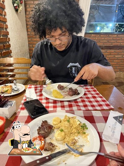 Platos en Cantina de Roma Taguatinga