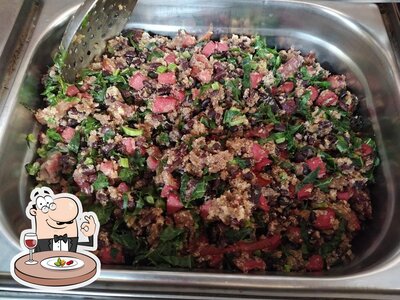 Comida em Bar Roxo restaurante