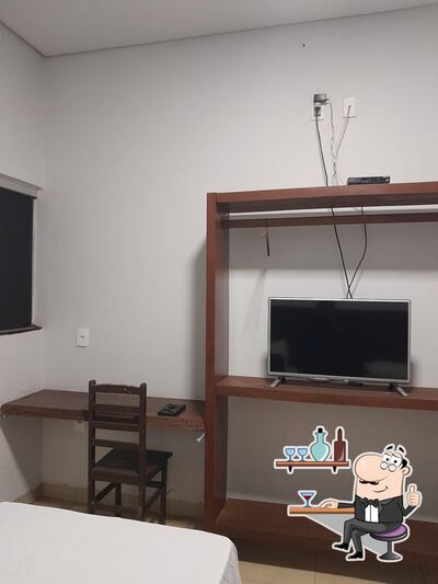 O interior do Hotel e Restaurante SAT