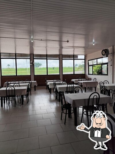 O interior do Churrascaria Mococão