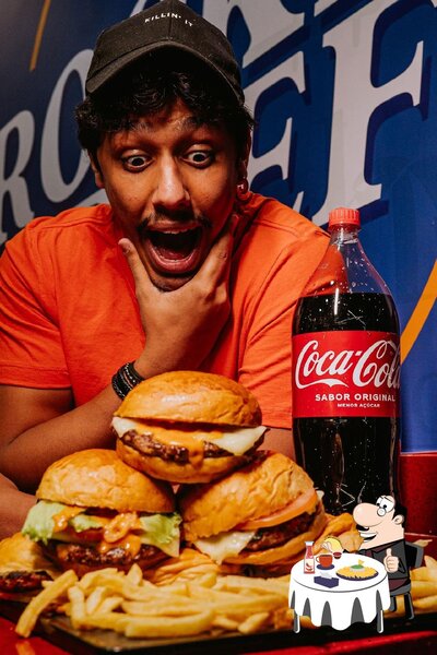 Experimente um hambúrguer no Rocket Beef - Gama