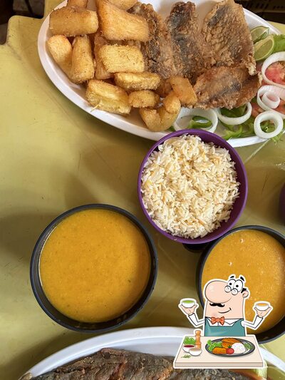 Platos en Quiosque Recanto dos Corais