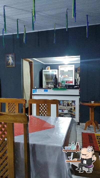 O interior do Hotel e Restaurante Por Do Sol