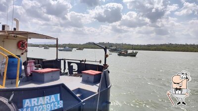 a parte exterior é uma característica importante do Restaurante Mocambo